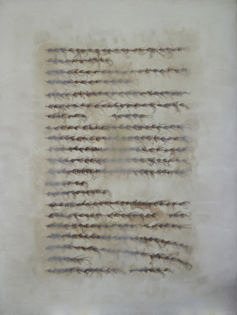 Tayfun Erdoğmuş, Untitled, 2008, mixed media on canvas. Photo by Ozan Çakmak