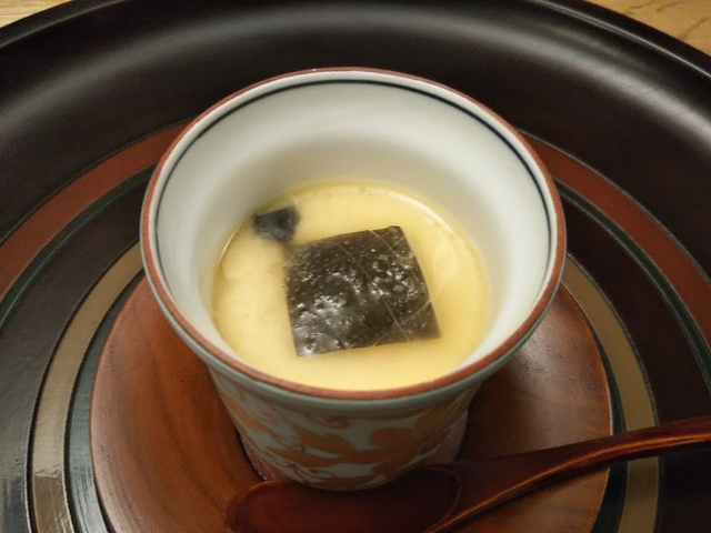 御椀　温泉スッポン　茶碗蒸し